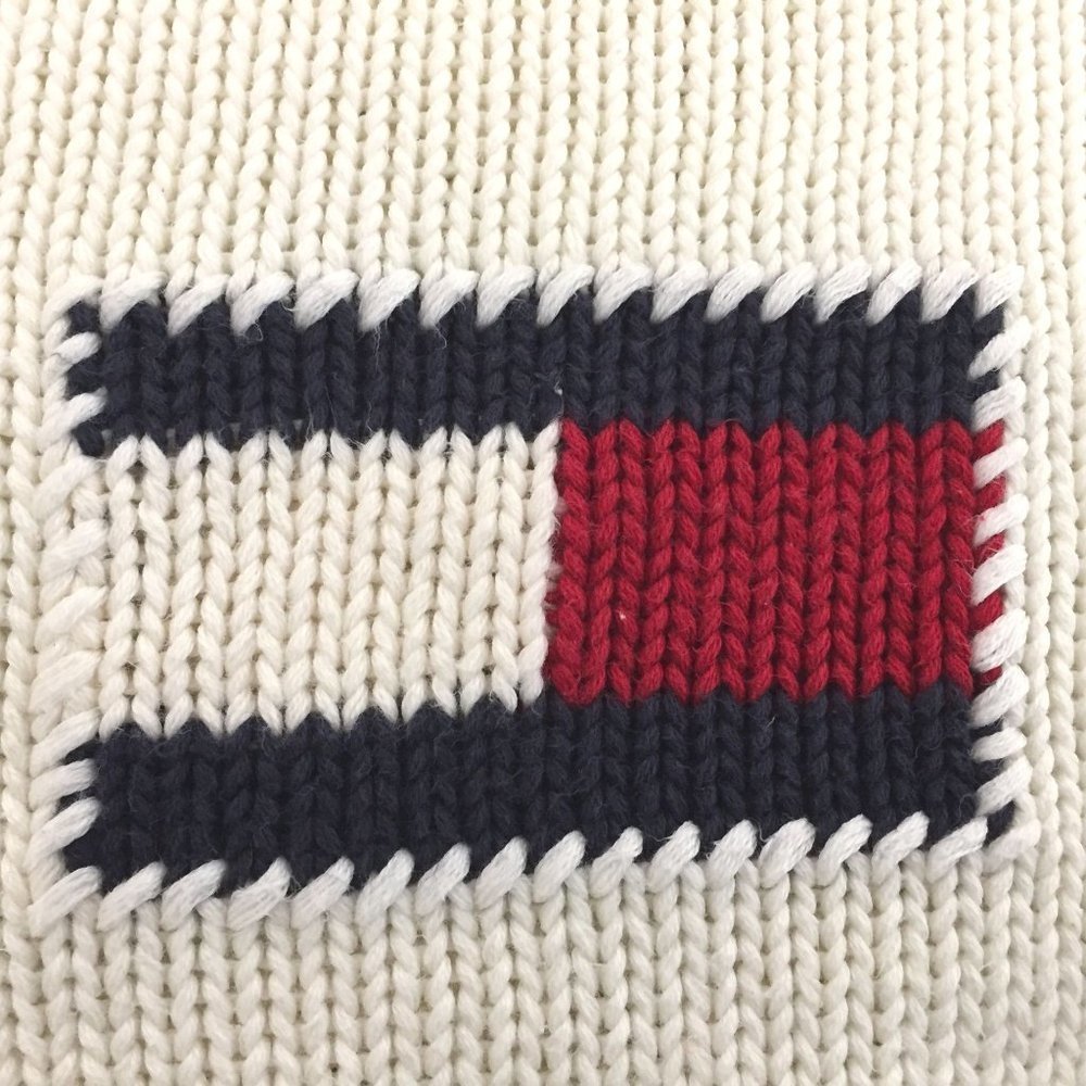 Tommy Hilfiger Mens Flag Sweater Size XL - Picture 5 of 8
